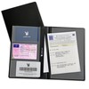 Pubblimania Carbon Document Holder for Car and Motorcycle, Double Flap