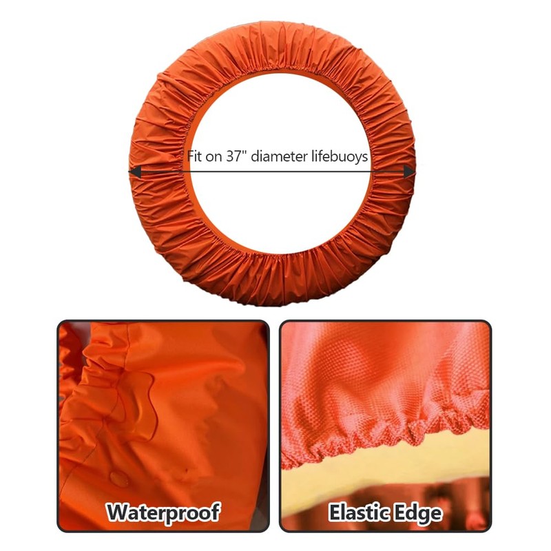Boat Ring Life Buoy Cover - Swimming Pool Lifebuoy Protective
