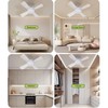 LED Ceiling Fan Light Dimmable 1000LM Screw In Ceiling Fans