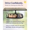 GoldBug Soft Sided Rear & Forward Facing Safety Mirror for