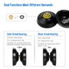 2 Pack Aluminum Yoyo Balls Competitive Yo Yo Gift with