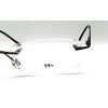 M+ New M + Eyeglasses Stainless Steel 1072 Cinnamon 51-20-137