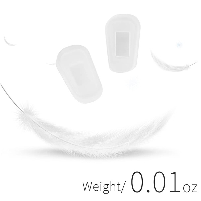 Funda para almohadilla de nariz antideslizante (pequeño, negro)