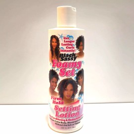 Black n' Sassy - Foamy Set Setting Lotion Firm Hold - 8 oz (VINTAGE)
