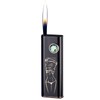 Lighters Slim Soft Flame Lighter Vintage Butane Refillable Retro Traditional