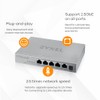 Zyxel 5-Port 2.5G Multi-Gigabit Unmanaged Switch for Home Entertainment or