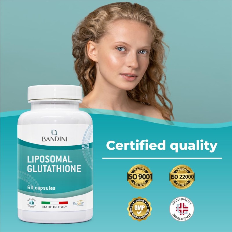 Bandini® Liposomal Glutathione Reduced | L-Glutathion Setria® - Better Absorption,