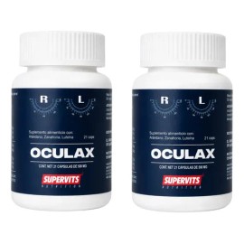 2pack Oculax Para Restaurar Y Mejorar Vision 21 Caps Sfn                                                                                              