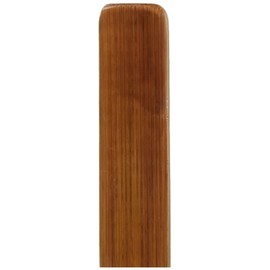 Pearl Metal B-1724 Fan Took Spoon, Brown, Total Length 8.9 x Width 2.3 x Height 2.3 inches (22.5 x 5.8 x 5.8 cm), Wooden Pot