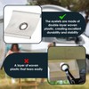 XMNIVATE 10Pcs Awning Hooks, Camping Tent Hooks, Caravan Hooks, Pipe
