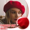 MIRKUZI Askenhats & Berets for Women Beret, Classic Solid French