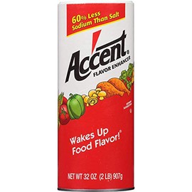 Ac'cent All Natural Flavor Enhancer, 32 Ounce (Pack of 2)