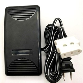 Foot Control Pedal with Cord #032270000 for Janome, Necchi Sewing Machines