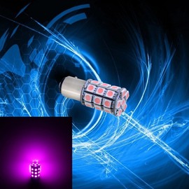 PA 2PCS 30SMD 5050 LED Light Bulbs, Pink, 12V, Easy Install, Fits 1157 Bay15D