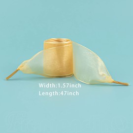 Framendino, 10 Pack Shoe Laces Fashion Ribbon Shoelaces Soft Silk Satin Shoestrings Snow Yarn Shoelace for Women Girls Lady Sneaker 4cm Wide