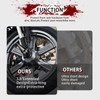 YHTIMIOX Front Axle Nut Covers Chrome Front Axle Cover Caps
