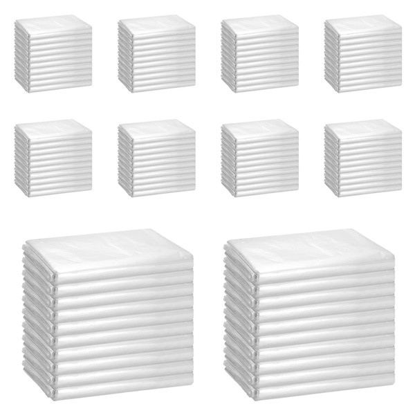 Stockroom Plus 200 Pack Disposable Salon Aprons for Hair Stylist,
