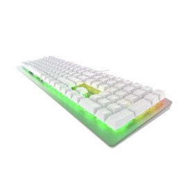 Cherry MV 3.0 Viola Wired Mechanical Gaming Keyboard. RGB Backlight with Cross Linear Viola Switches. from The Makers of The MX Switch. (White)