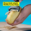 Tasty Everyday Stainless Steel Y Peeler with Soft-Touch Handle, Fruit