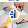 Baixi 35pza Herramientas De Calafateo De Silicona Para Cocina,baño