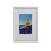 MAUL Picture Frame, Aluminium MDF Plastic Glass, White, 10 x