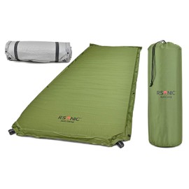 RSonic - TruWare Self-Inflating Sleeping Mat XXL Air Mattress Thermal Air Bed Air Mat with One Valve Expandable 180 x 60 x 3 cm