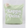 Sorority Shop Kappa Delta Retro Pom Pom Tote Bag