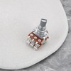 ECSiNG 4pcs Pitch Double Layer Knob Potentiometer MN500K Linear Cone