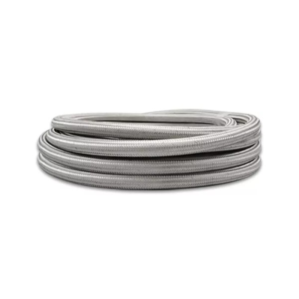 Vibrant Performance 5ft Roll of Stainless Steel Braided Flex Hose