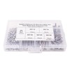 300Pcs M3 Hex Screws Nuts Set with Storage Box Uniform