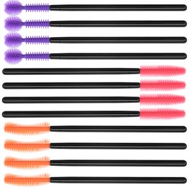 YALOJE 12pcs Sewing Machine Cleaning Brush Set, 3 Styles Silicone Brushes, Small Gap Cleaner, Mini Lint Dust Remover for Quilting Tools, Keyboards, Craft Supplies (3 Colors)