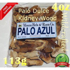 Mexican Herbs & Roots Palo azul o kidneywood tea  Palo Dulce Te o Blue stick  kidney wood 4oz/113g !!!