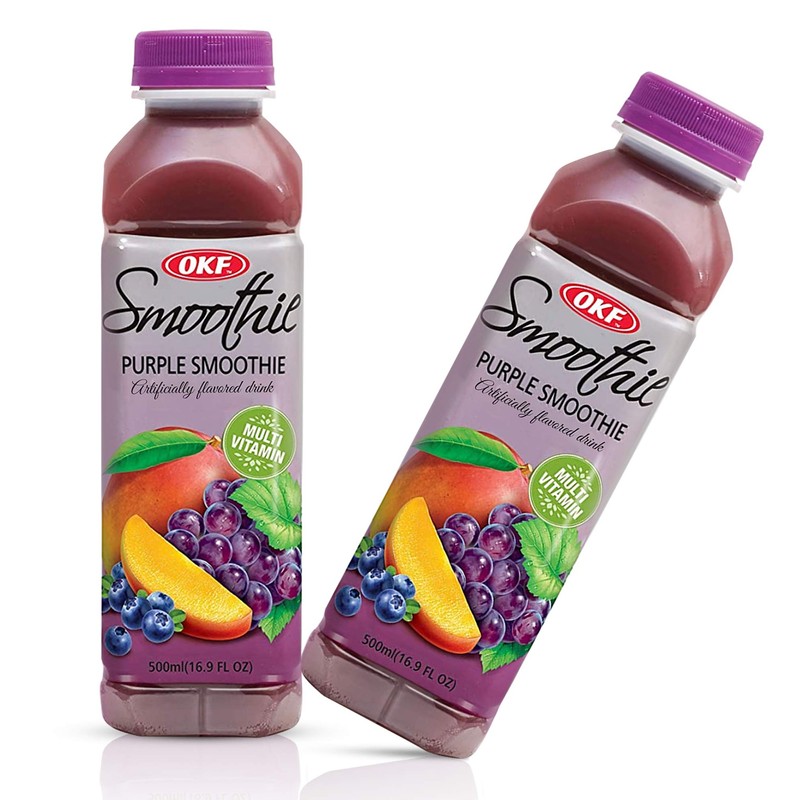 OKF Smoothie, Purple, 16.9 Fluid Ounce (Pack of 20)