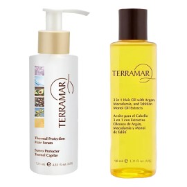 Aceite Para El Cabello 3en1 Terramar+ Suero Protector Termal