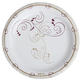 TableTop King HP9S-J8001 Symphony 9" Heavy Weight Paper Plate - 500/Case