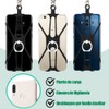 Cordón para Teléfono Silicona, Correa para Celular Cuello, Soporte para