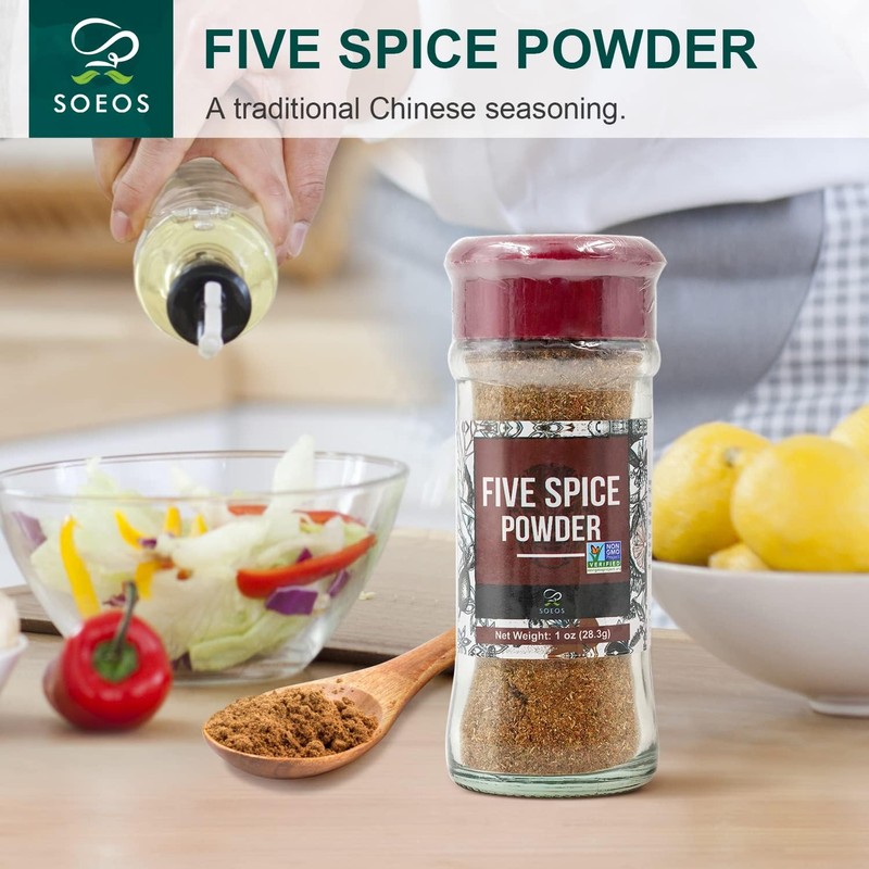 Soeos Chinese Five Spice 1 Ounce, Five Spice Powder, Five