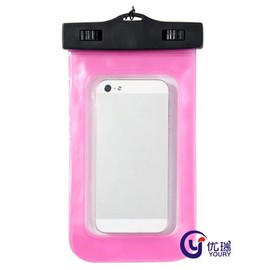 International Cellphone Waterproof Pouch - Touch-Friendly PVC Transparent Sealed Case for Swimming & Rafting R135 Free Size/Blue 30ea