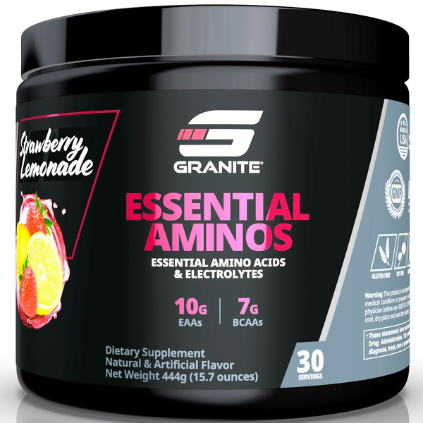 Granite Essential Amino Acids Powder for Muscle Recovery and Growth