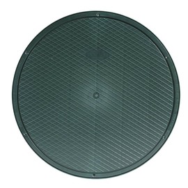 Storm Drain FSD-3017-CB 12-in. Round-Solid Lid for Catch Basin