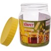 Sunpet J0500 Food Storage Canisters, Plastic, Red, 500 ml, Small,