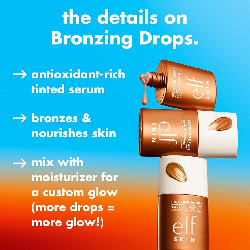 e.l.f. Bronzer Bronzing Drops Mini