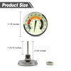 3 1/8” Accurate Luminous BBQ Thermometer Gauge for Oklahoma Joe’s