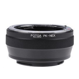 Hersmay PK-NEX Lens Adapter for Pentax PK K Lens Suitable for Sony E-Mount NEX5 NEX6 NEX7 A7 I II III IV A7S A7R A7SII A7SIII A7RII A6500 A6300 A6000 A5100 A5000 NEX-FS700 VGG 30 VG99 00 PXW-FS7