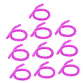 Minkissy 10pcs Women Hair Rollers Spiral Perm Rods Hair Curlers for Perm and Styling