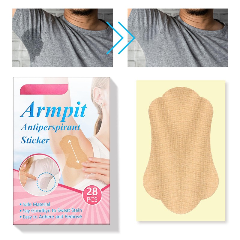 Sweat Pads - Ultra-Thin Invisible Armpit Sweat Pads for Women