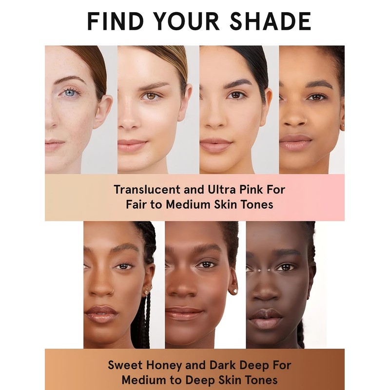 ONE SIZE Ultimate Blurring Setting Powder - Ultra Peach- (Brightening