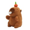 Clearstone Capybara Plush Keychain Chabimaru Nose Lantern with Music, 7.3