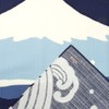 HAMAMONYO Furoshiki(35.5 in.) 'Mt.Fuji and Big Waves'