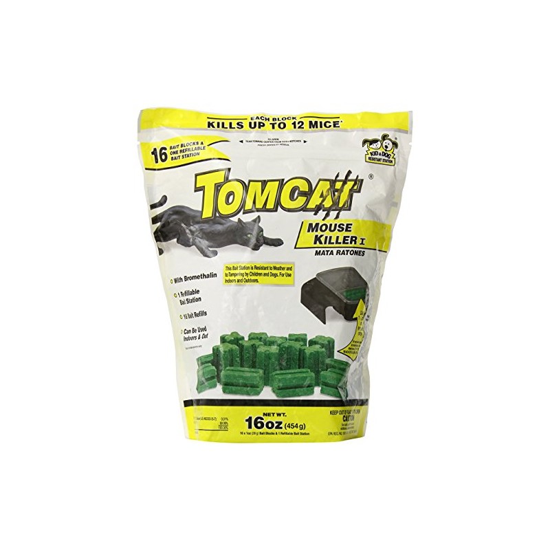 MOTOMCO Tomcat Refill Mouse Killer, 16-Ounce